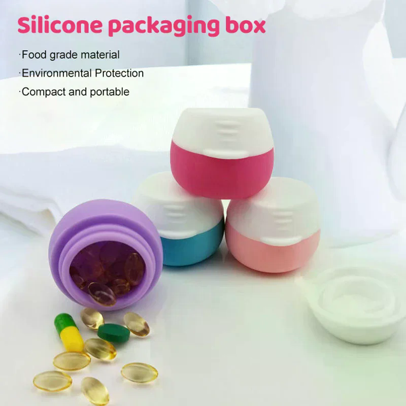 Body Jewelry Jewelry Box - 20 мл портативные силиконовые дорожные банки