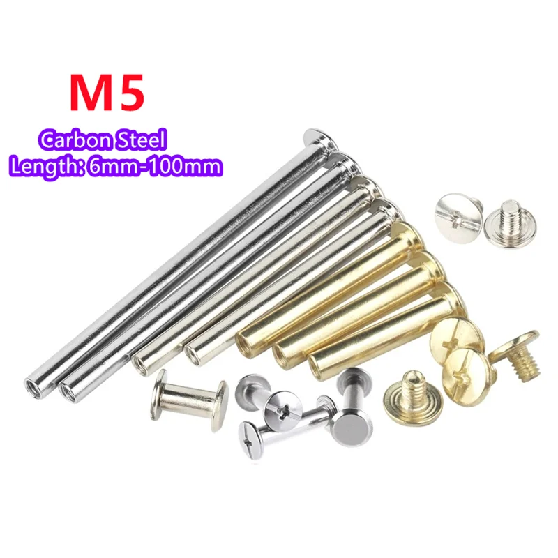 Body Jewelry Chicago - M5x5-100 мм золотисто-серебристый кожаный ремень из