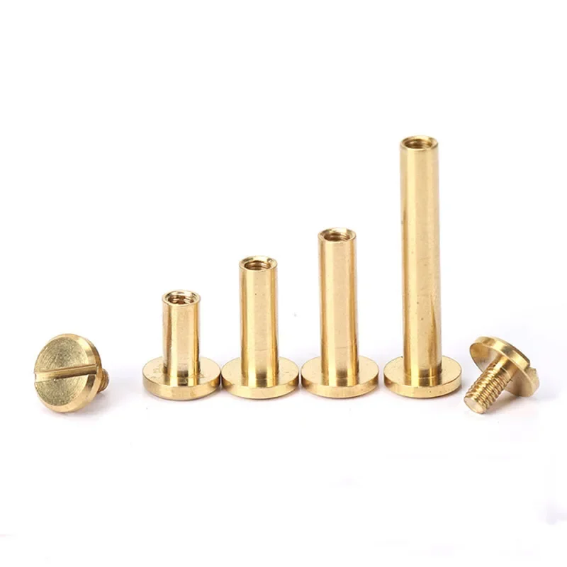 Body Jewelry Chicago - 10 комплектов, твердые латунные крепления, винты