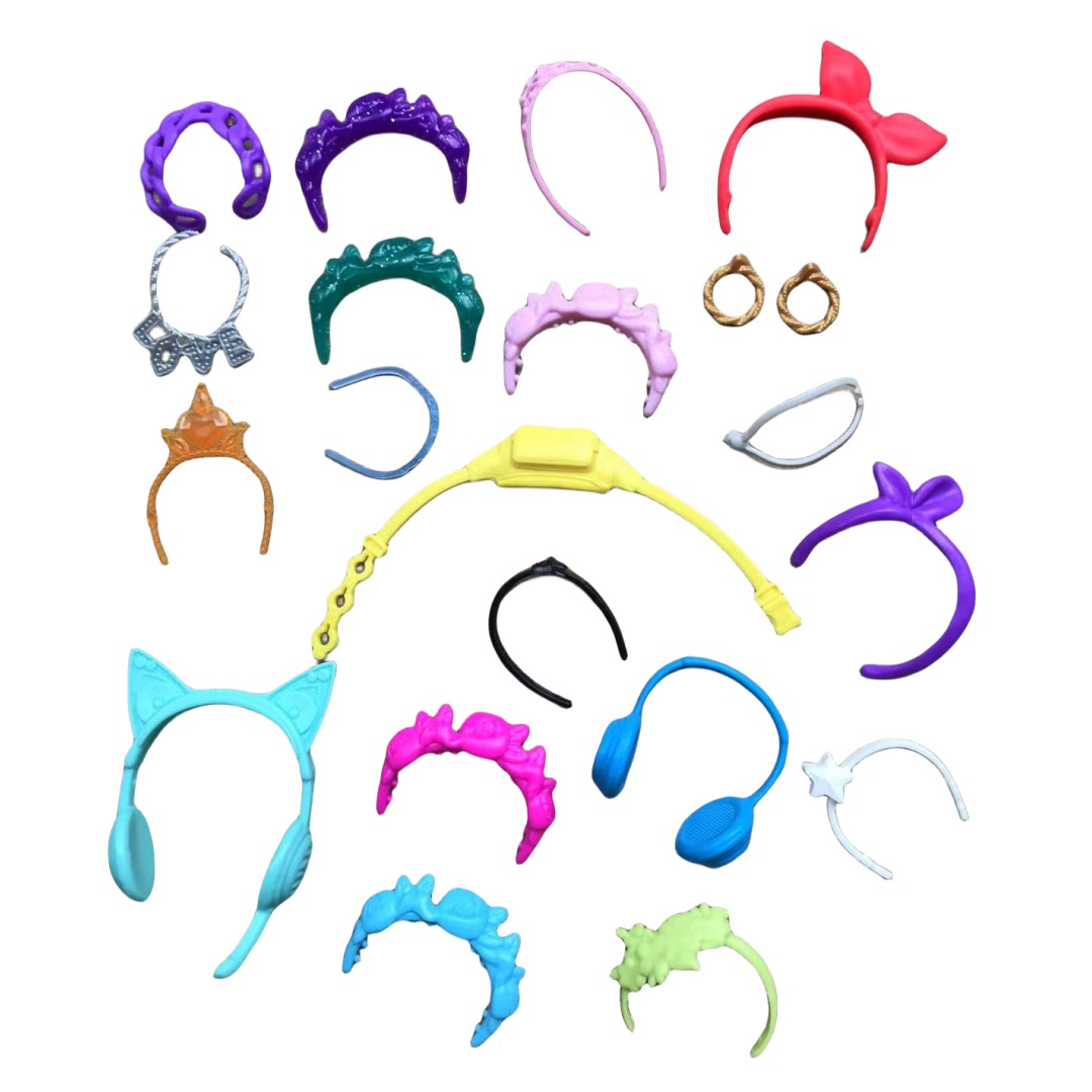 Body Jewelry Bulk - Многофункциональная кукла, повязка на голову, серьги,
