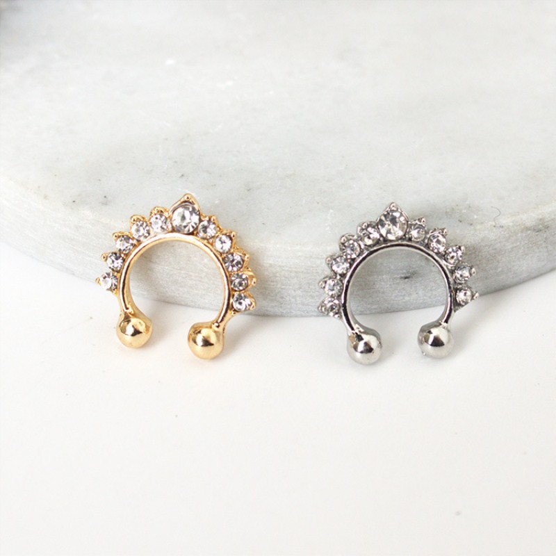 1 шт. U-образный зажим для нос – обзор и цена Body Jewelry And Earrings