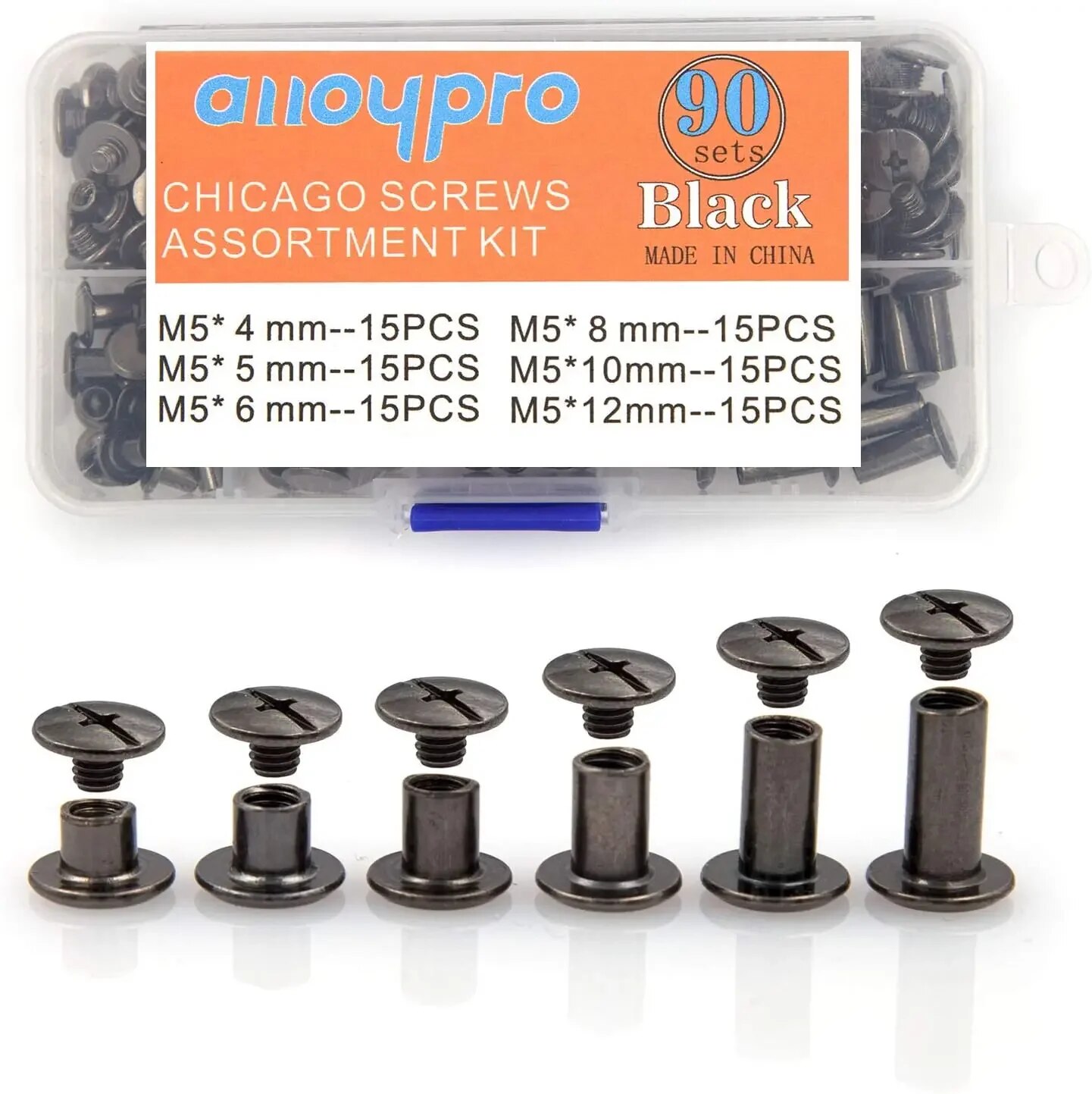 90 комплектов винтов Chicago,  – обзор и цена Body Jewelry Chicago