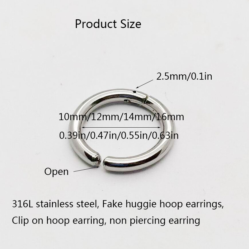 Серьги-кольца Huggie поддельны – обзор и цена Body Jewelry And Earrings