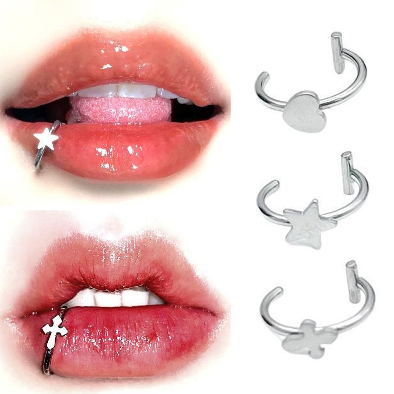 1 шт., искусственное кольцо в  – обзор и цена Body Jewelry And Earrings
