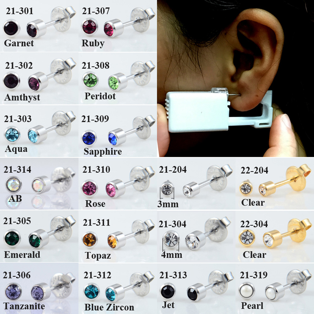 24 шт./коробка, одноразовые ст – обзор и цена Body Jewelry Jewelry Box