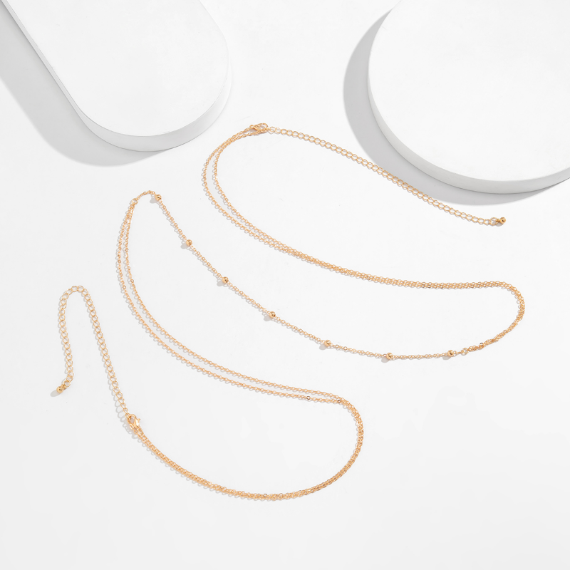 Простое колье-цепочка на грудь – обзор и цена Body Jewelry Types