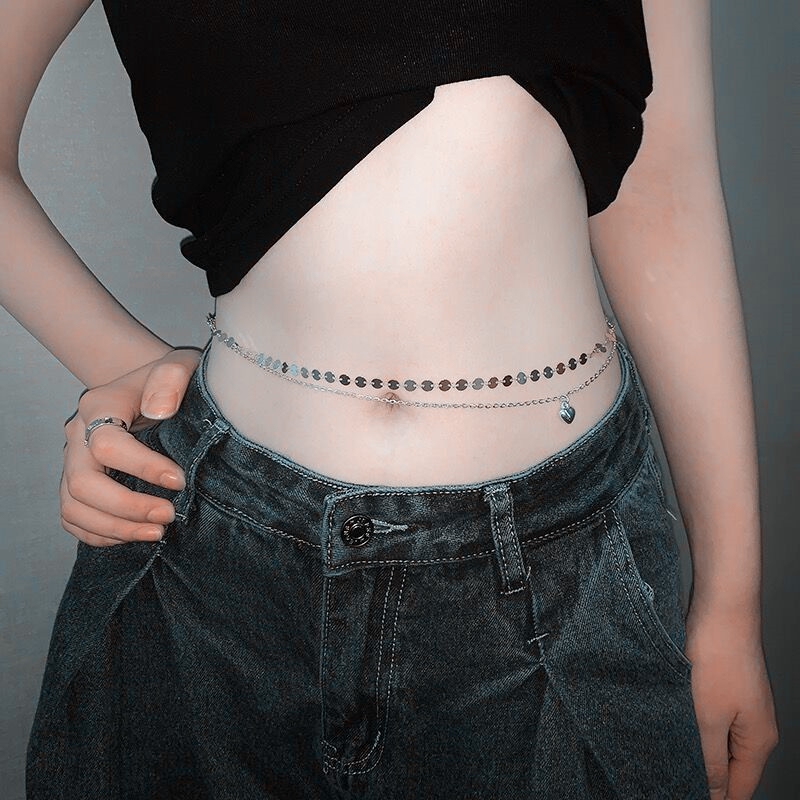 Модная простая двухслойная цеп – обзор и цена Body Jewelry Bulk